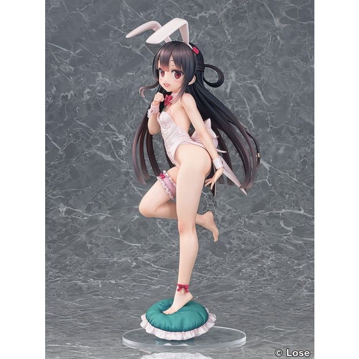 Maitetsu Last Run!! Statue 1/3 Hachiroku: White Bunny Ver. 40 cm