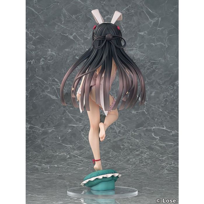 Maitetsu Last Run!! Statue 1/3 Hachiroku: White Bunny Ver. 40 cm