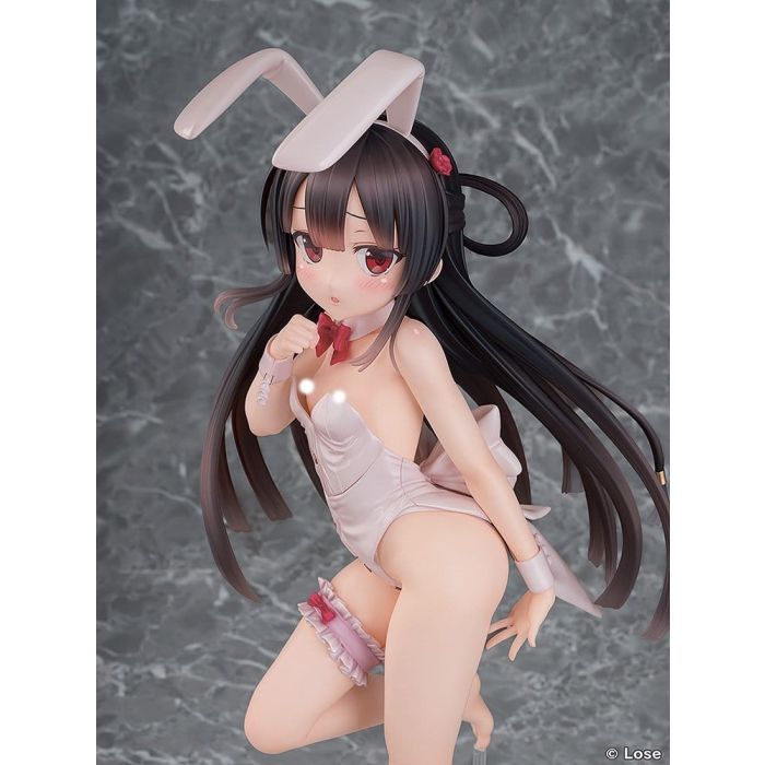 Maitetsu Last Run!! Statue 1/3 Hachiroku: White Bunny Ver. 40 cm