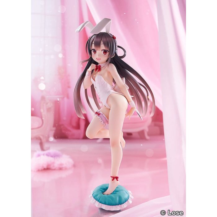 Maitetsu Last Run!! Statue 1/3 Hachiroku: White Bunny Ver. 40 cm