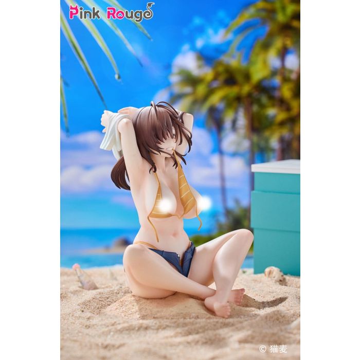 Original Character PVC 1/7 Danjo no Yujo ga Seiritsu Dekinai Type no Onna Tomodachi Special Set 15 cm 