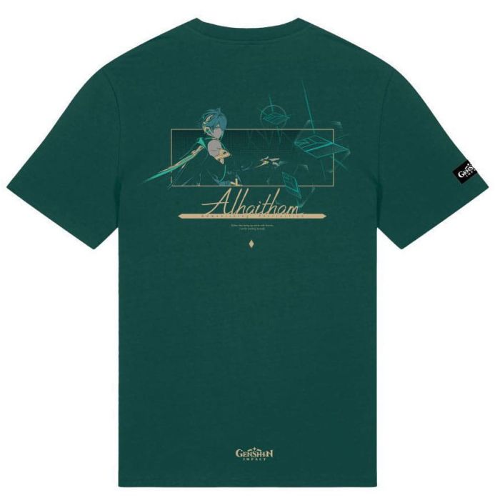 Genshin Impact T-Shirt Alhaitham Green Size XXL