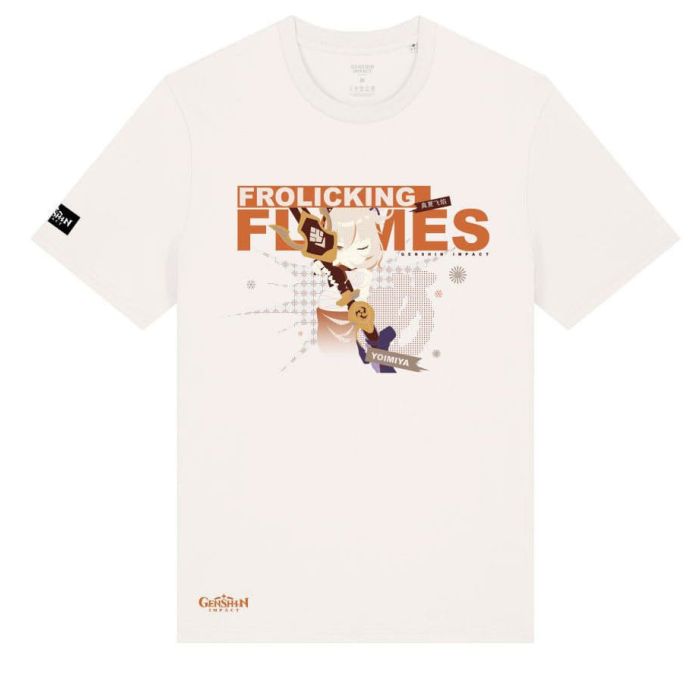 Genshin Impact T-Shirt Yoimiya Frolicking Flames Size XL