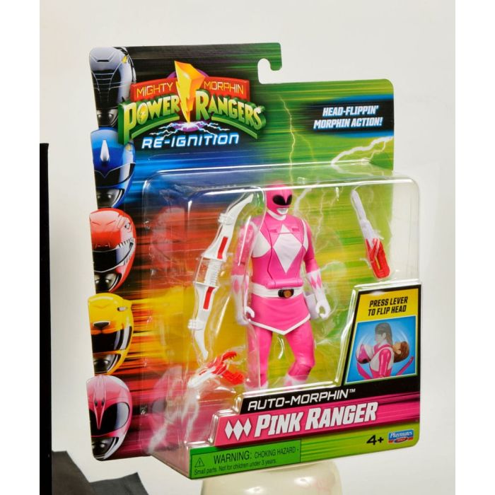 Mighty Morphin Power Rangers Action Figure Auto-Morphin Pink Ranger 12 cm