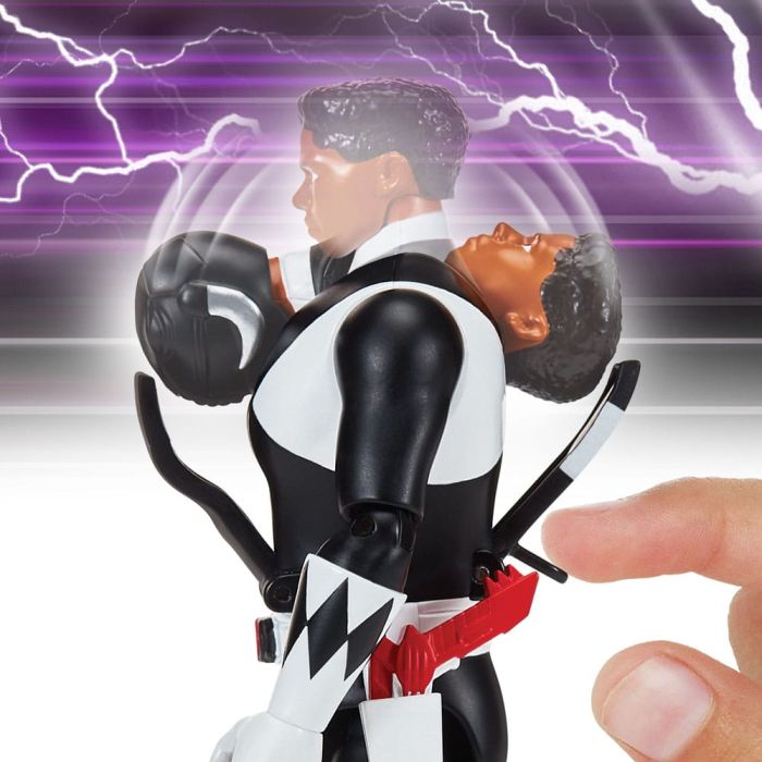 Mighty Morphin Power Rangers Action Figure Auto-Morphin Black Ranger 12 cm
