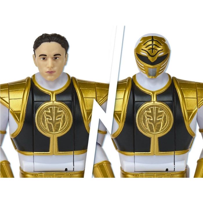 Power Rangers Auto-Morphin Action Figure White Ranger 15 cm