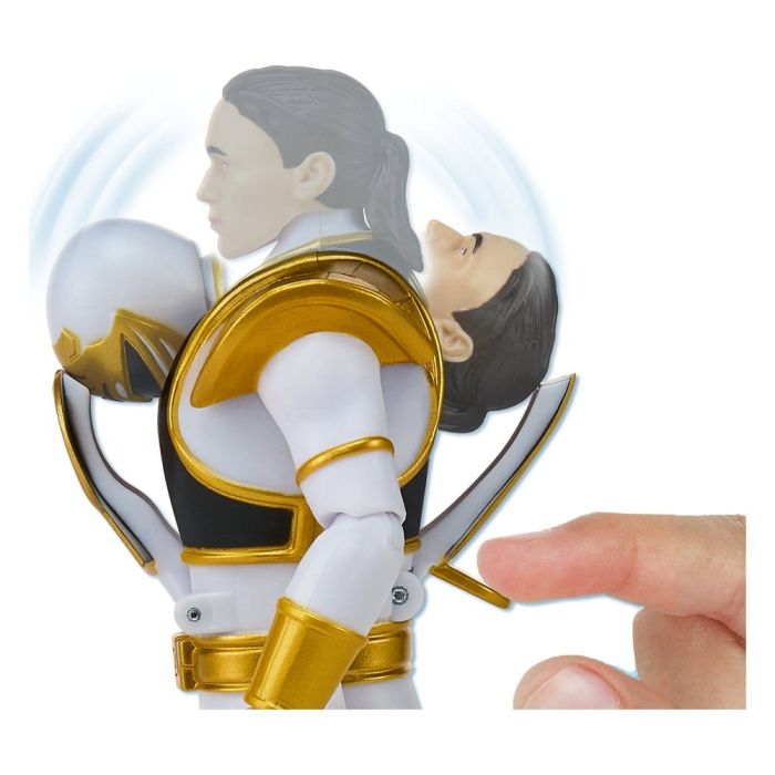 Power Rangers Auto-Morphin Action Figure White Ranger 15 cm