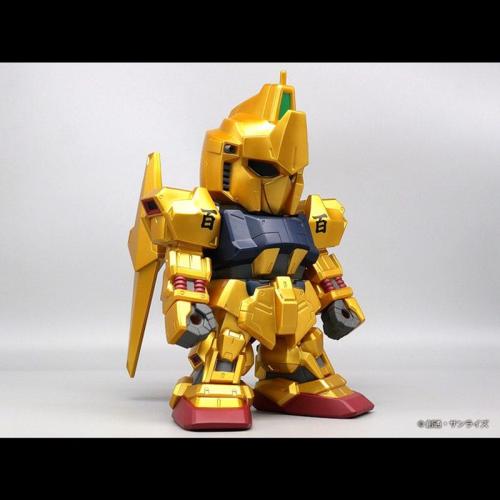 Mobile Suit Gundam Jumbo Sofbi Vinyl Figure Hyakushiki Gold Ver. 30 cm  