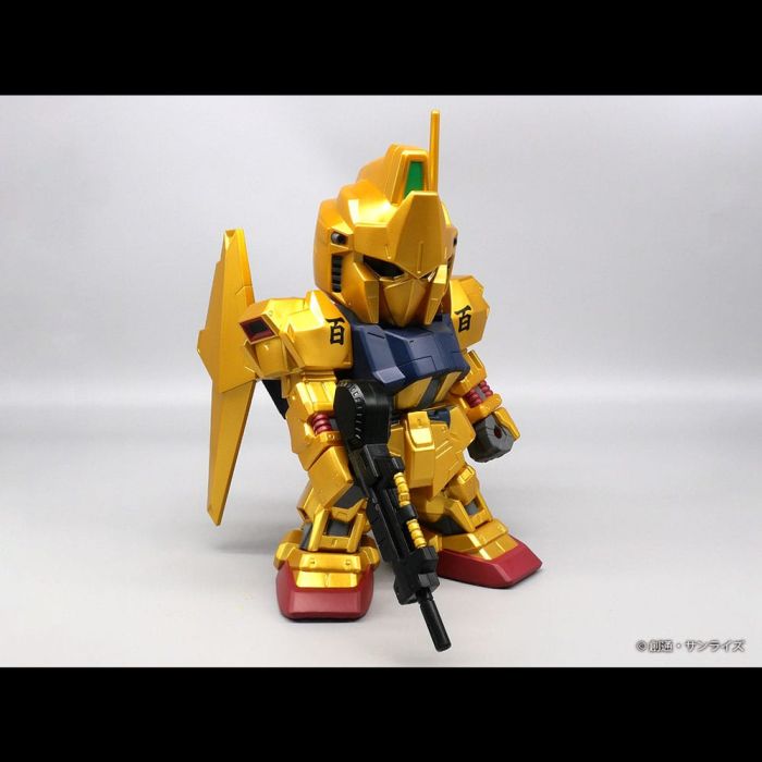 Mobile Suit Gundam Jumbo Sofbi Vinyl Figure Hyakushiki Gold Ver. 30 cm  