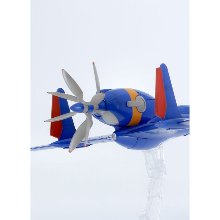 Royal Space Force: The Wings of Honnêamis Plastic Model Kit 1/72 Honneamise Oukoku Air Force Fighter Schira-DOW 3rd (Two-seater) 21 cm