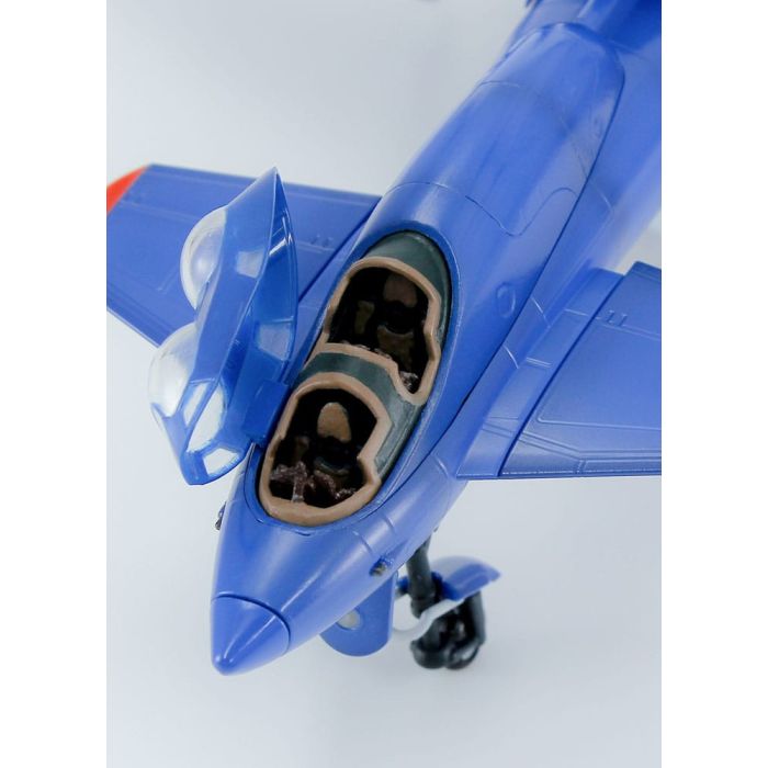Royal Space Force: The Wings of Honnêamis Plastic Model Kit 1/72 Honneamise Oukoku Air Force Fighter Schira-DOW 3rd (Two-seater) 21 cm