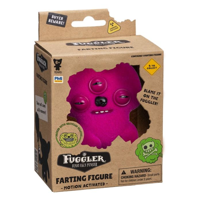 Fuggler: Farting Figures Window Box Annoyed Alien Purple