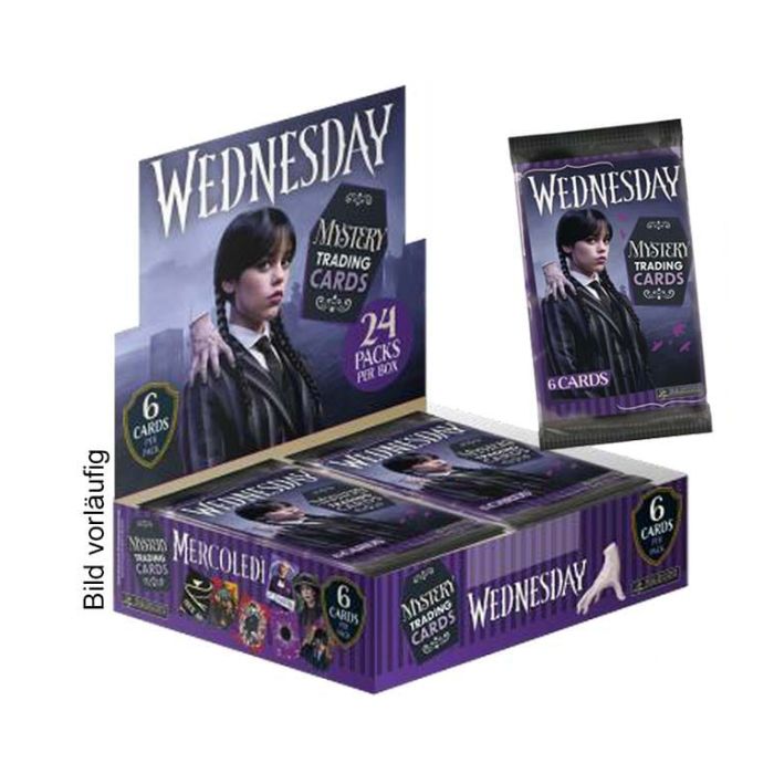 Wednesday Trading Cards Flow Pack Box (24)