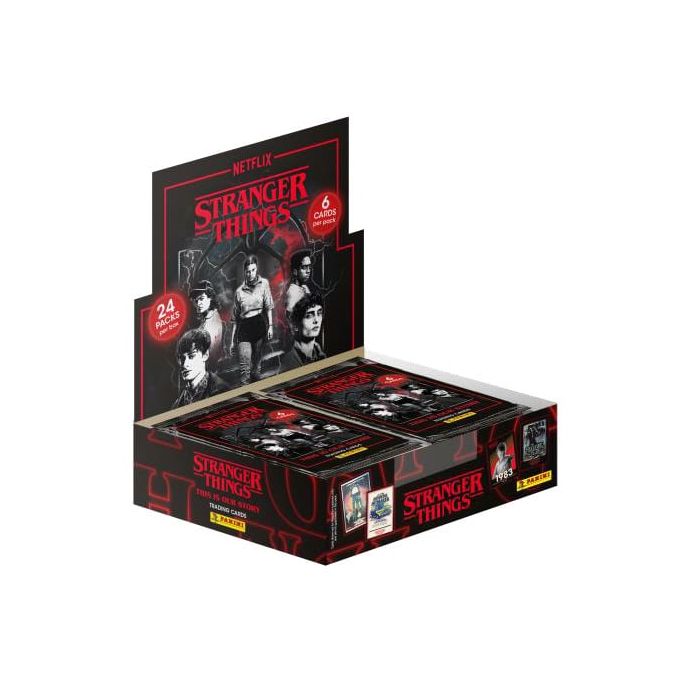 Stranger Things Trading Cards Flow Pack Box (24)