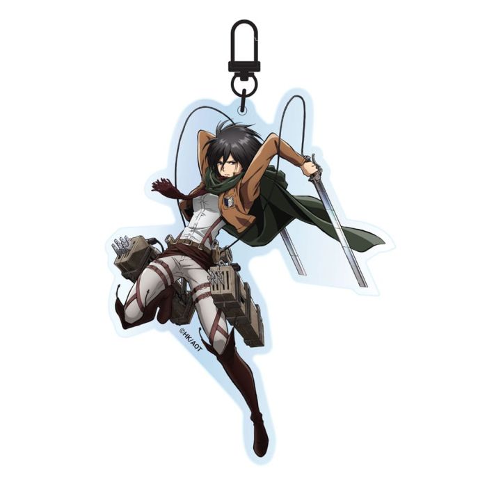Attack on Titan Acrylic Keychain Mikasa Ackermann 