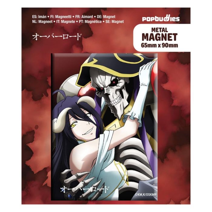 Overlord Fridge Magnet Albedo & Ainz