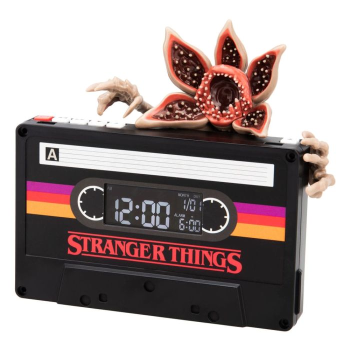 Stranger Things 5 Alarm Clock Demogorgon Cassette 15 cm