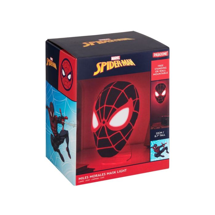 Spider-Man 3D LED Light Miles Morales Mask