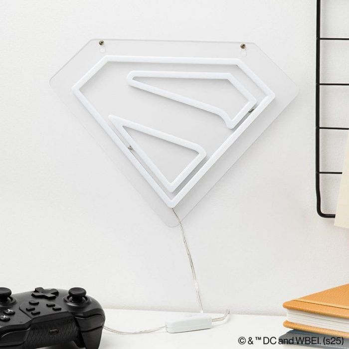 DC Comics LED Wall Lamp Light Superman Neon      