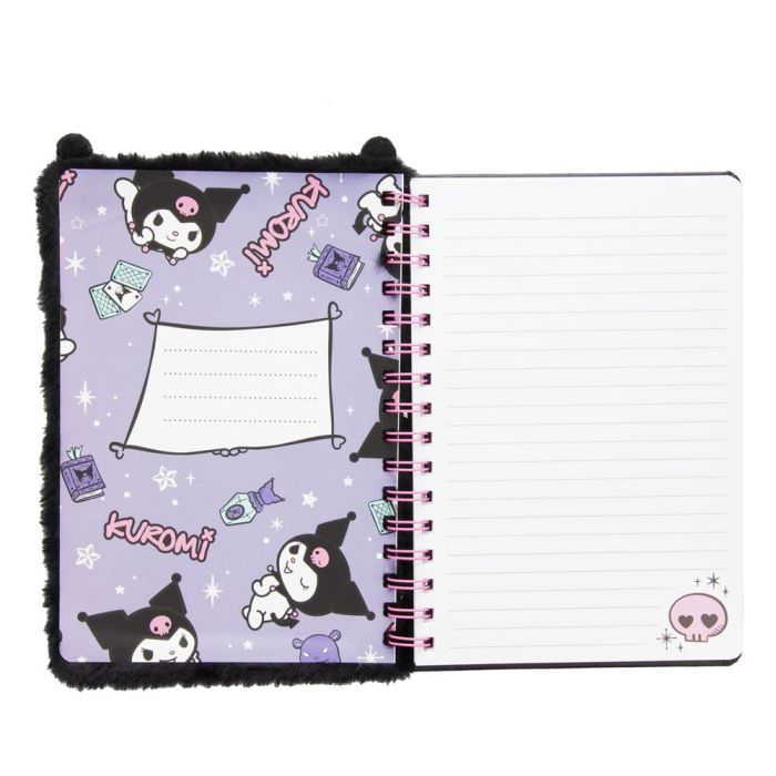 Sanrio Notebook Kuromi Fluffy