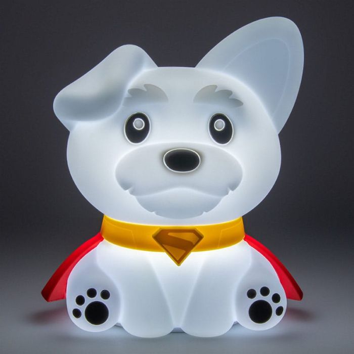 DC Comics Squishy Glo Silicon Light Superman Krypto 17 cm    