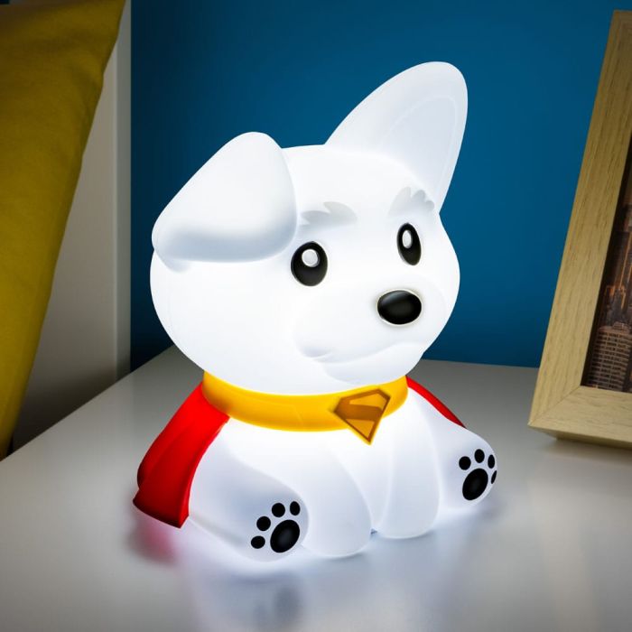 DC Comics Squishy Glo Silicon Light Superman Krypto 17 cm    