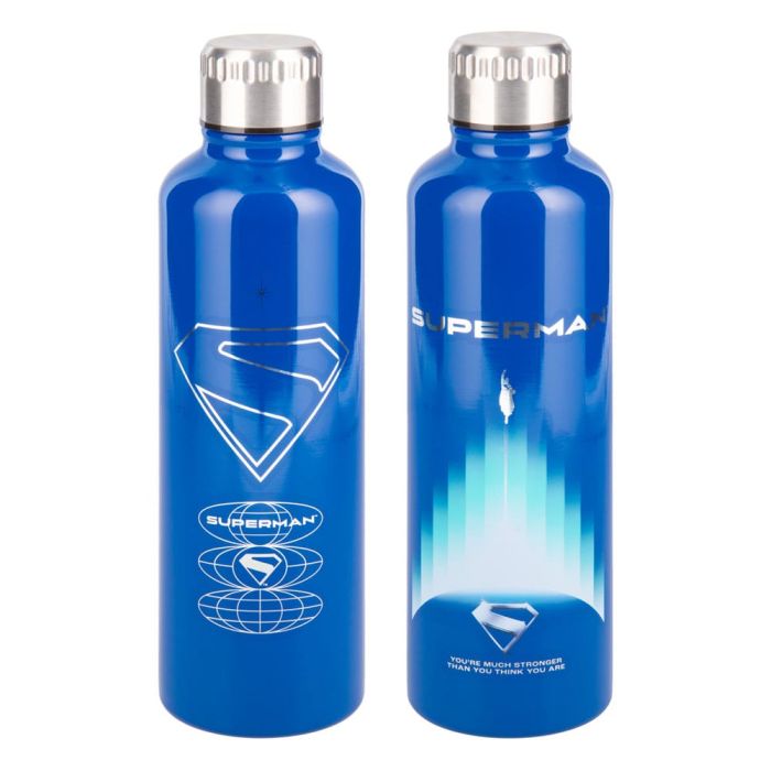DC Comics Metal Water Bottle Superman Theatrical 