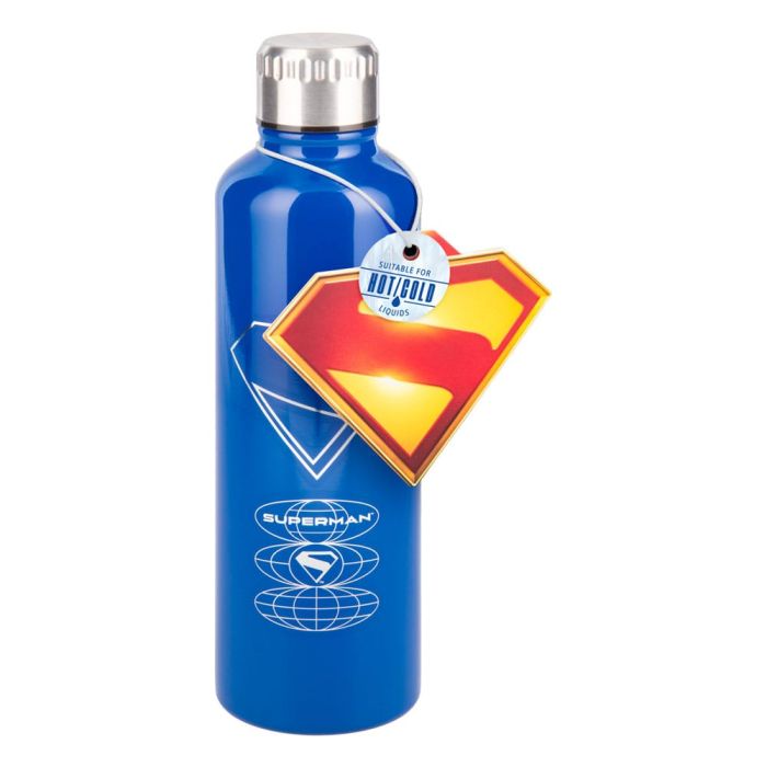 DC Comics Metal Water Bottle Superman Theatrical 