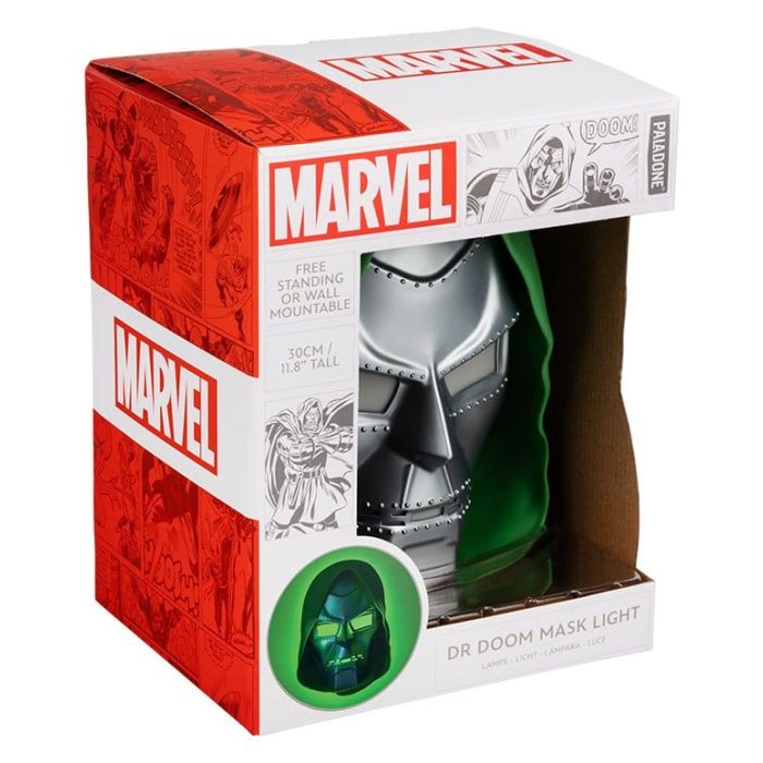 Marvel Universe Light Dr Doom Mask 22 cm