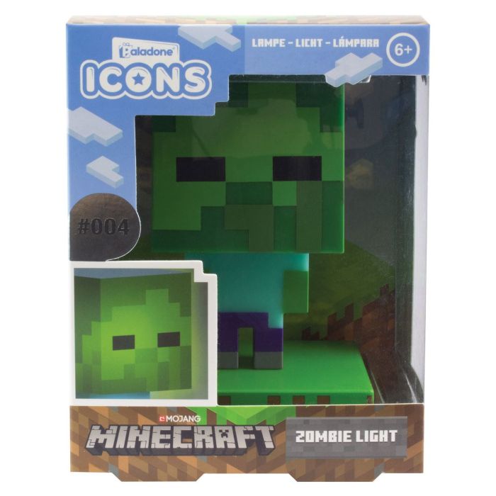 Minecraft 3D Icon Light Zombie