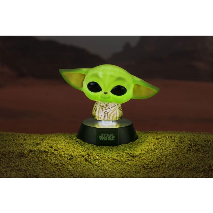 Star Wars The Mandalorian 3D Icon Light The Child
