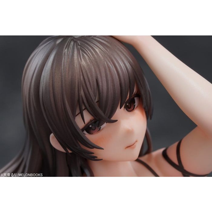 Original Character PVC Figure 1/6 Ruri Amane Illustration - Swimsuit Sugata no Mimi-san 17 cm