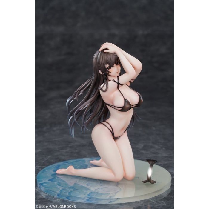 Original Character PVC Figure 1/6 Ruri Amane Illustration - Swimsuit Sugata no Mimi-san 17 cm