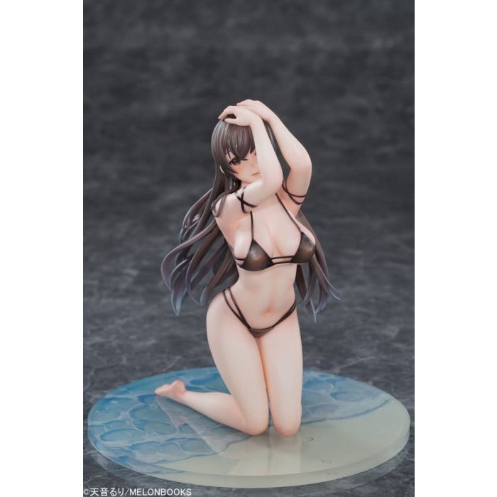 Original Character PVC Figure 1/6 Ruri Amane Illustration - Swimsuit Sugata no Mimi-san 17 cm