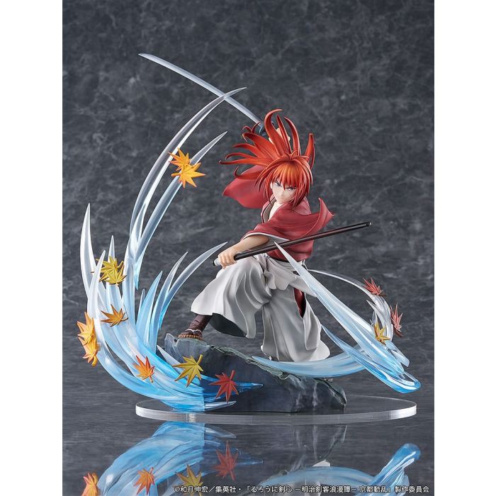 Rurouni Kenshin: Meiji Kenkaku Romantan Kyoto Douran PVC Statue 1/7 Kenshin Himura Souryusen Ver. 27 cm  