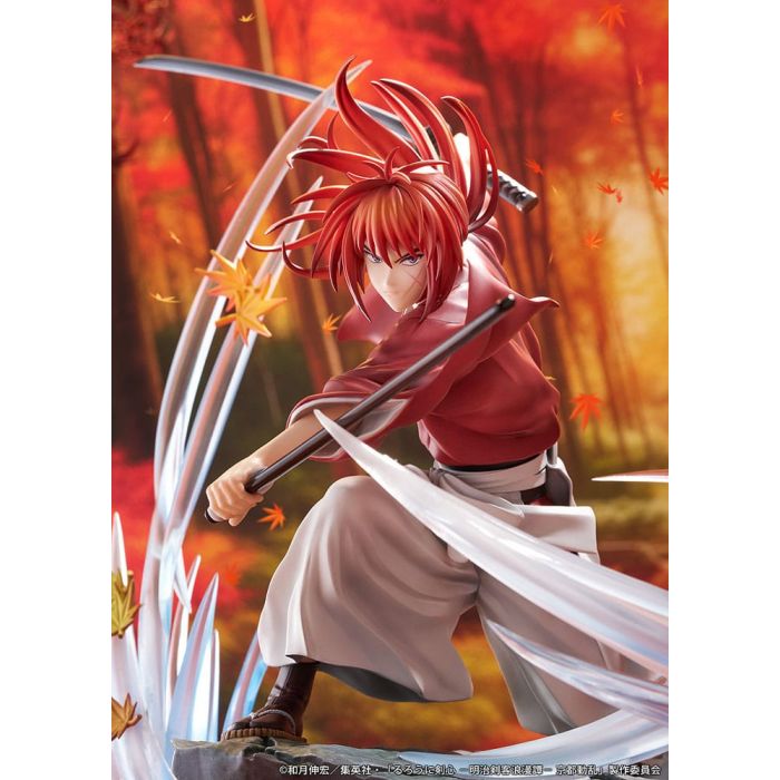 Rurouni Kenshin: Meiji Kenkaku Romantan Kyoto Douran PVC Statue 1/7 Kenshin Himura Souryusen Ver. 27 cm  