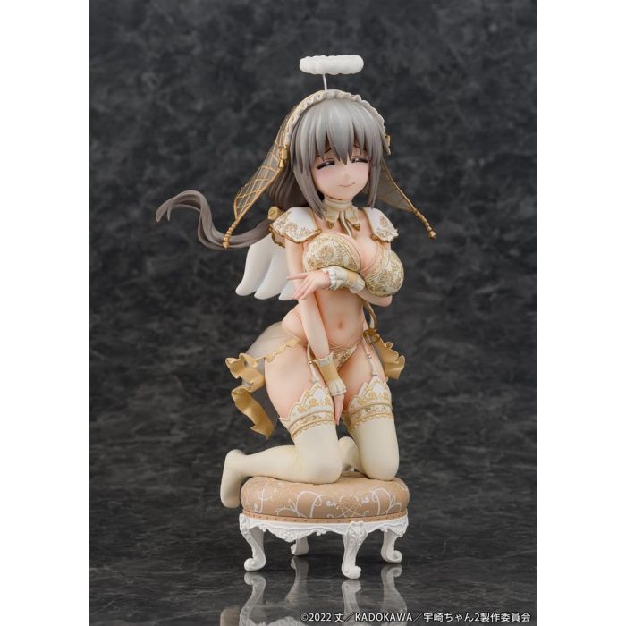 Uzaki-chan Wants to Hang Out! PVC Statue 1/7 Tsuki Uzaki Angel Ver. 19 cm