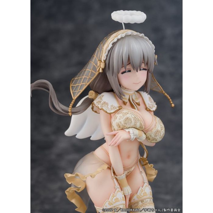 Uzaki-chan Wants to Hang Out! PVC Statue 1/7 Tsuki Uzaki Angel Ver. 19 cm