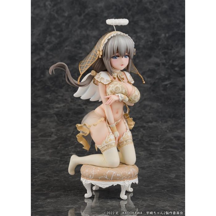 Uzaki-chan Wants to Hang Out! PVC Statue 1/7 Tsuki Uzaki Angel Ver. 19 cm