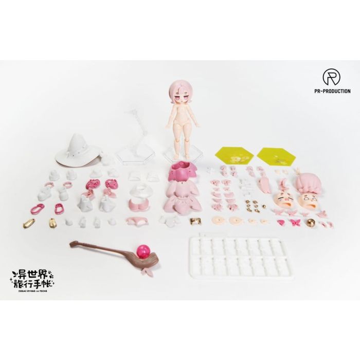 Isekai Travel Diary Plastic Model Kit 02B Rookie Wizard Mars Stock Sakura Magic Ver. 13 cm