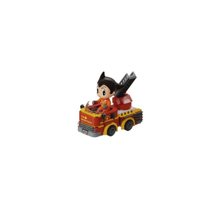 Astro Boy Construction Set Fire Engine 13 cm