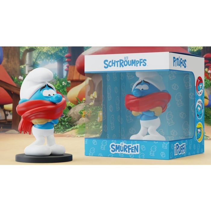The Smurfs Statue Chilly Smurf 12 cm