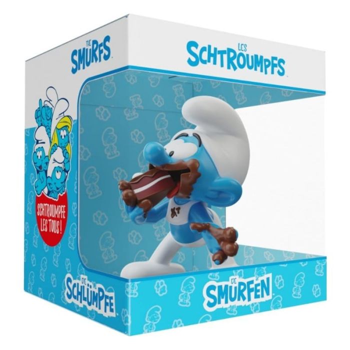 The Smurfs Statue Greedy Smurf 10 cm