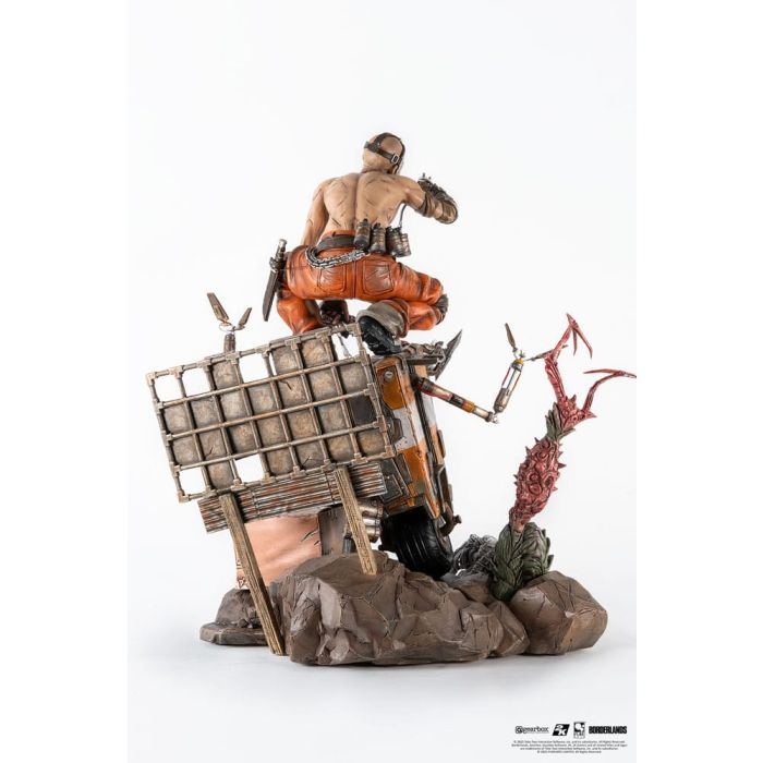 Borderlands 3 Statue 1/6 Psycho & Claptrap Diorama 40 cm 