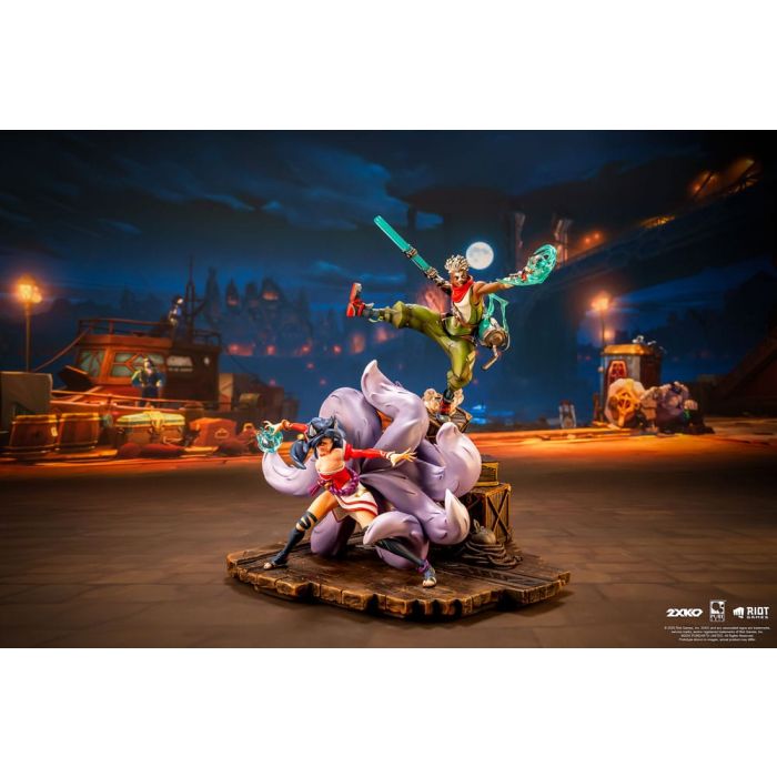 League of Legends Statue 1/10 2XKO Ekko & Ahri Diorama 30 cm