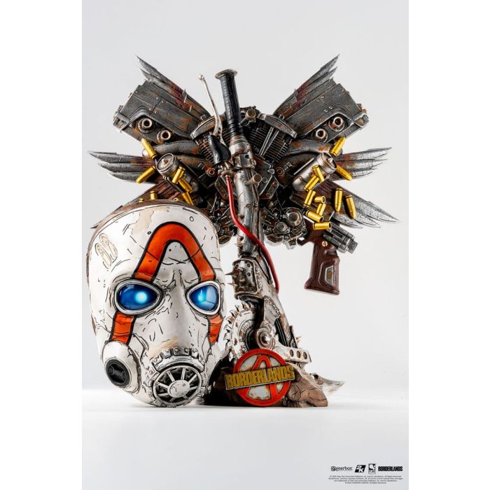 Borderlands Replica 1/1 Scale Art Mask Psycho Bandit 46 cm