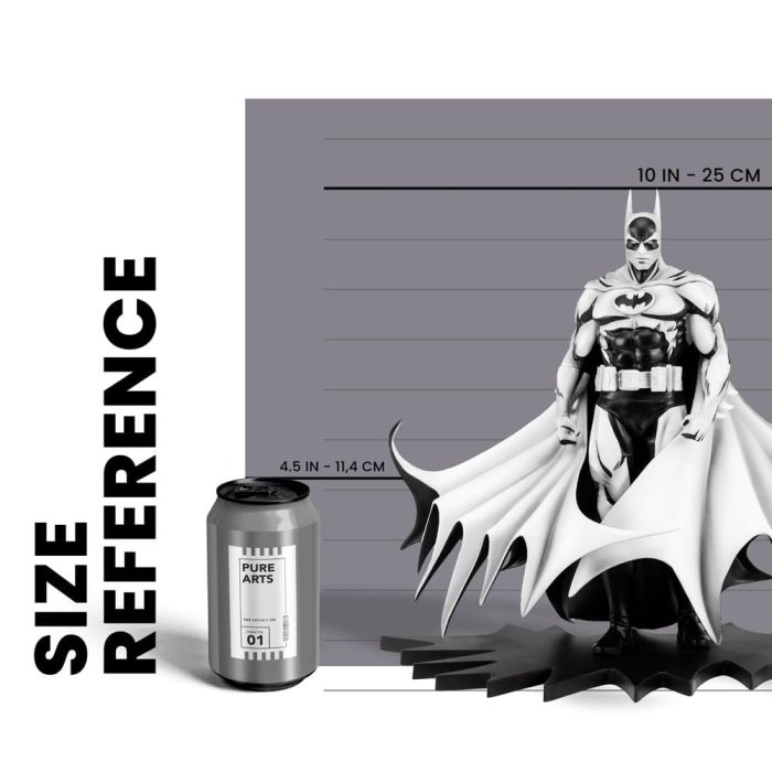 Batman PX PVC Statue 1/8 SDCC 2024 Batman Black & White Version 27 cm  