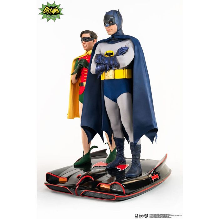 DC Comics Diorama Statue 1/4 Batman & Robin 1966 52 cm
