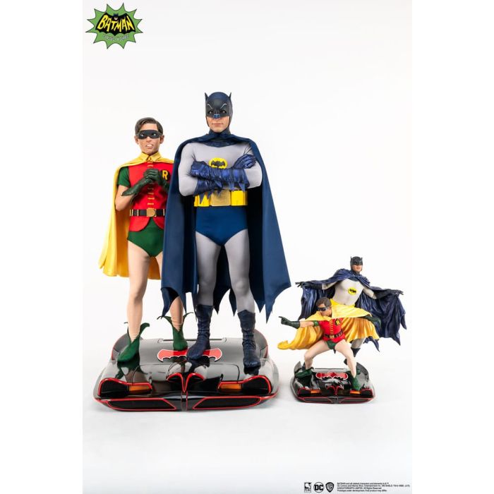 DC Comics Diorama Statue 1/4 Batman & Robin 1966 52 cm