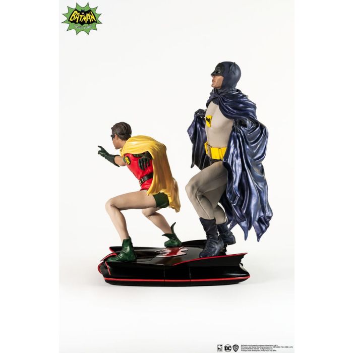 DC Comics PVC Diorama Statue 1/8 Batman & Robin 1966 23 cm
